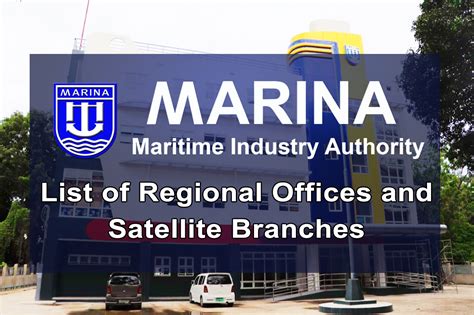 List of MARINA Regional Offices .